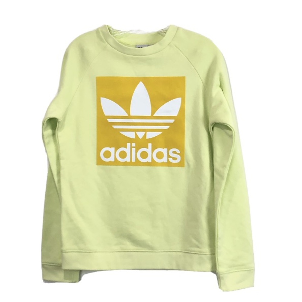 Adidas Originals Trefoil Crew Logo Fleece Pullover